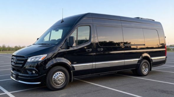 bridgeport concert sprinter van rental