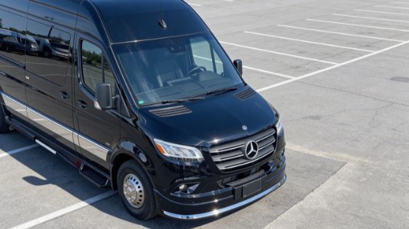 bridgeport sporting event sprinter van rental