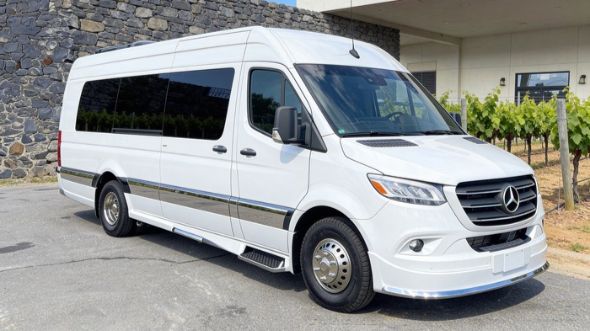 bridgeport wine tour sprinter van rental