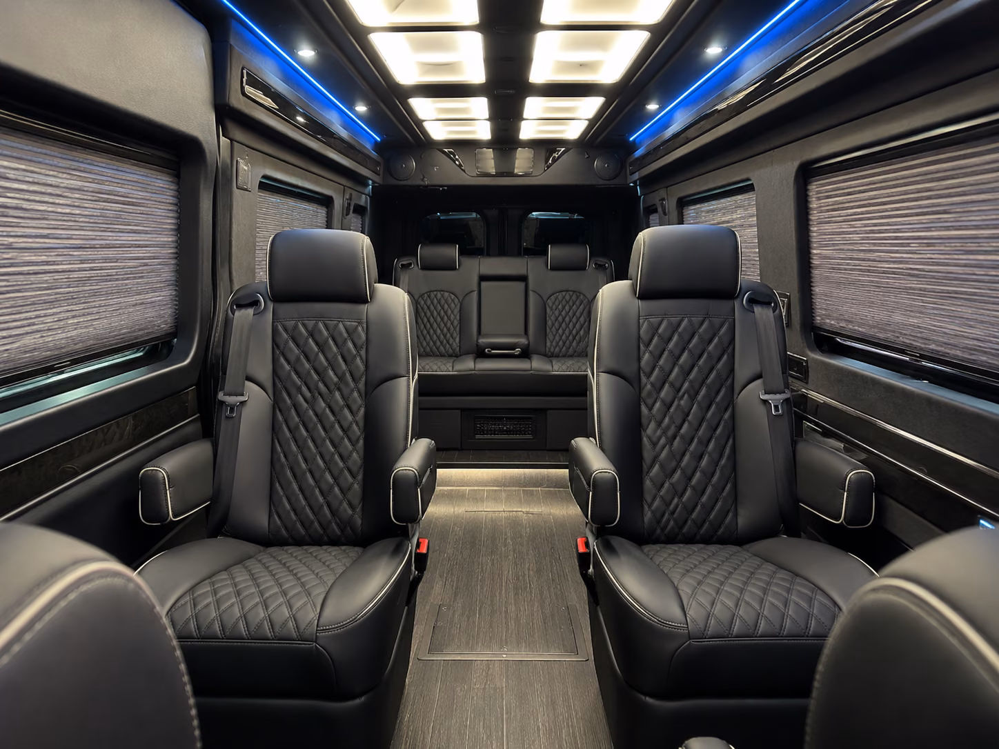 20 passenger sprinter van inside