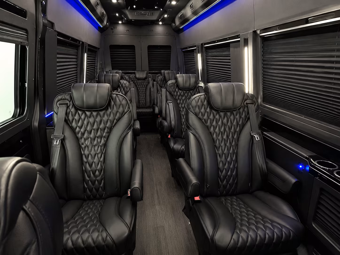 bridgeport 12 passenger sprinter van interior
