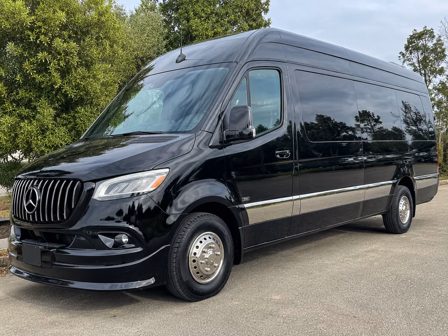 bridgeport sprinter van booking step 1