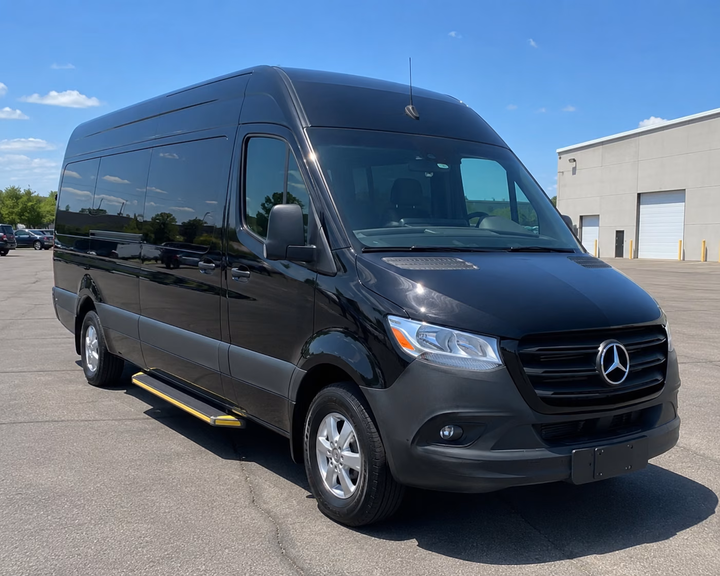 bridgeport sprinter van booking step 2
