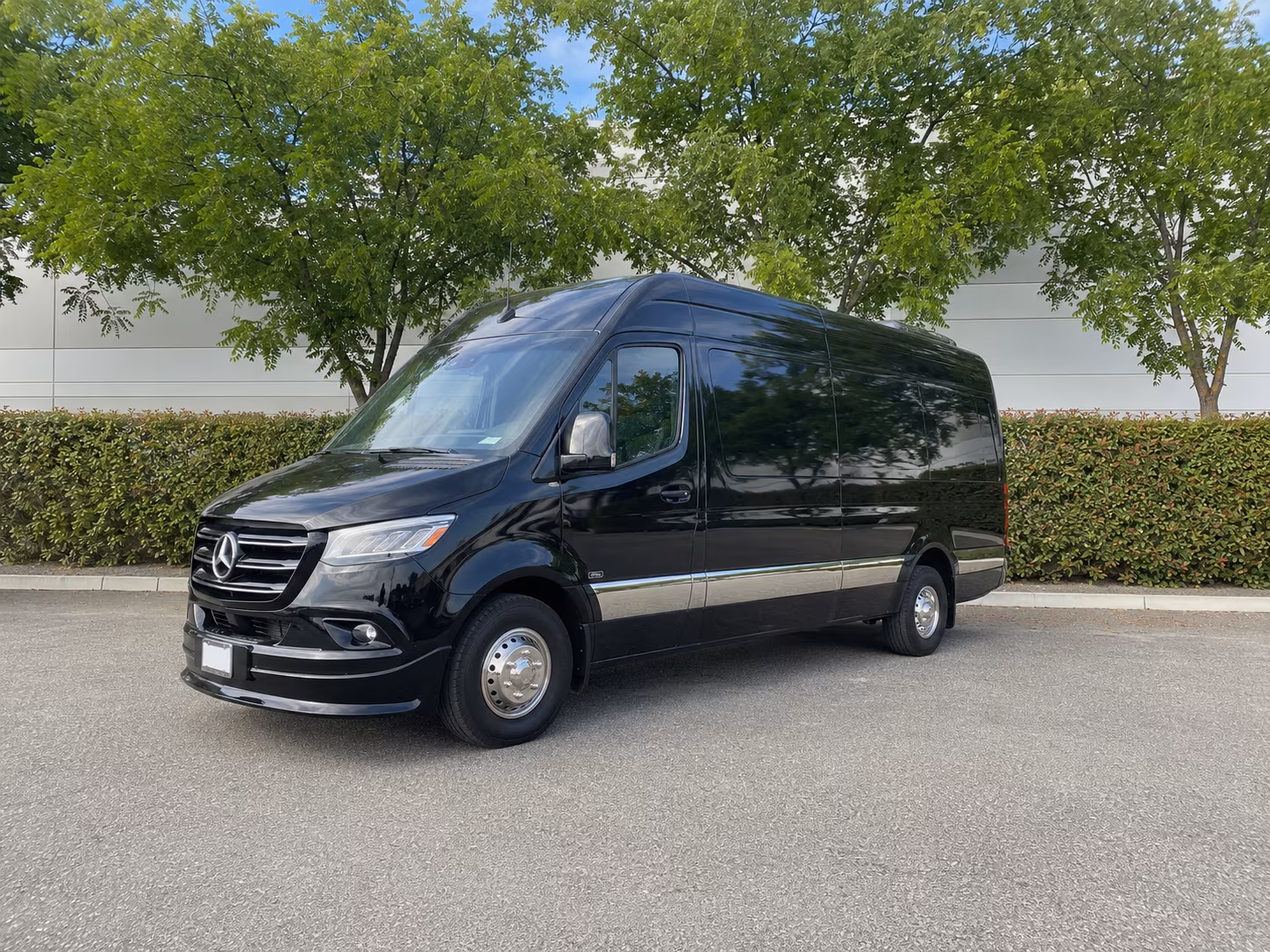 bridgeport wedding sprinter van rental