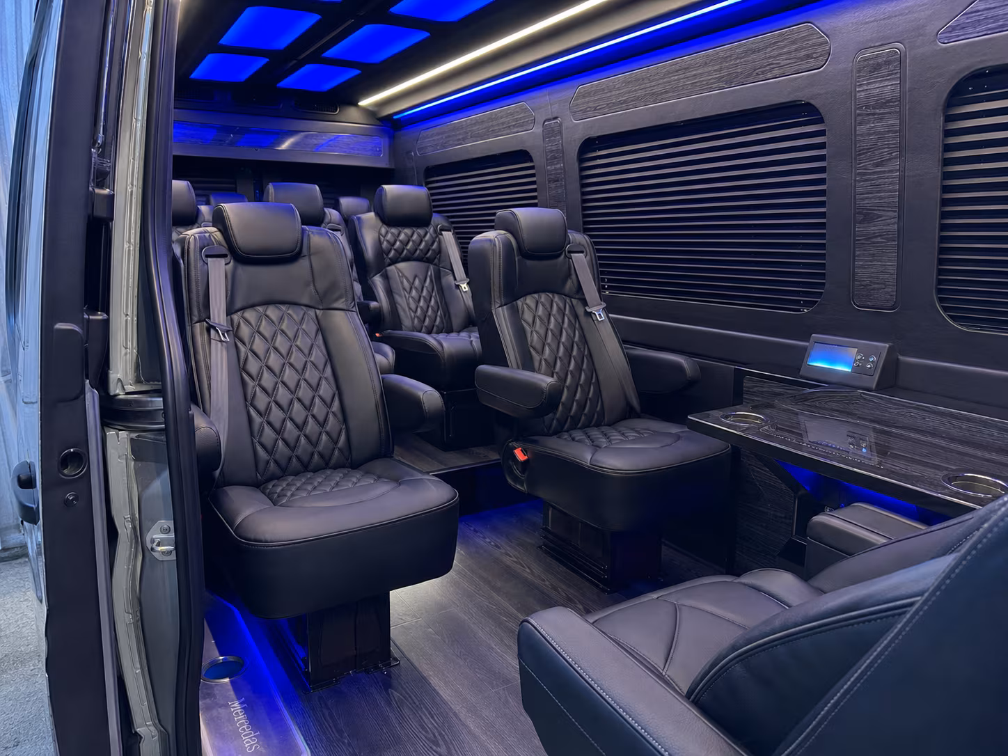 sprinter van transportation for groups and events across bridgeport
